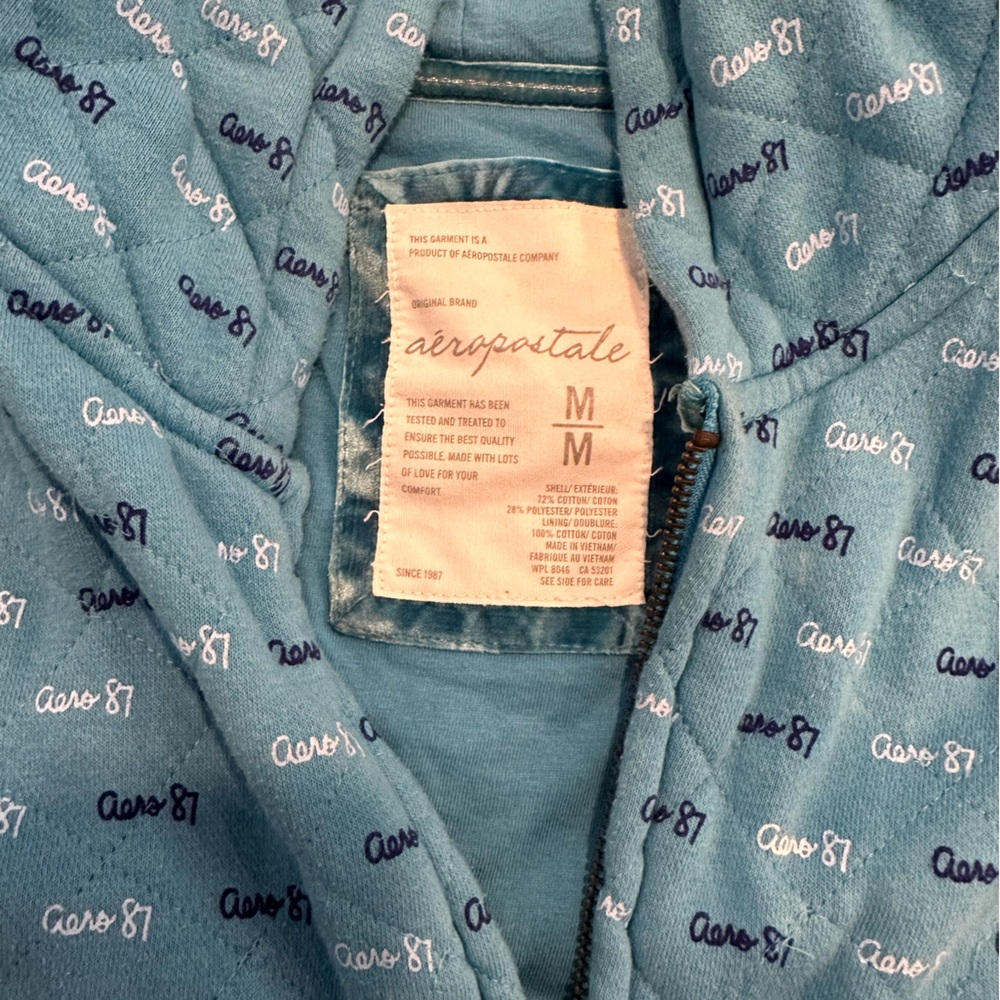 Aeropostale Blue 1987 Jacket - Picture 4 of 4